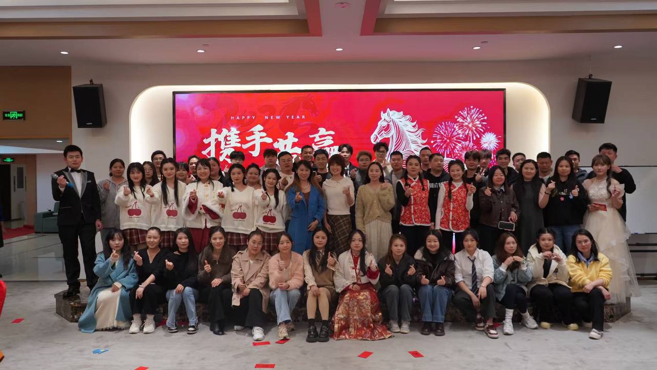 ECOMCARE team together at the company gathering
